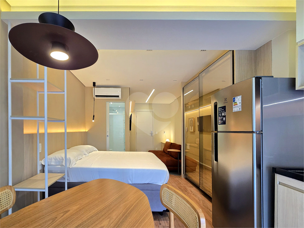 Metrô Vila Madalena Studio Novo Mobiliado Andar Alto SP