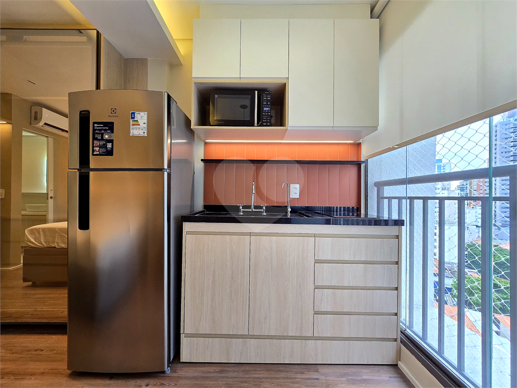 Metrô Vila Madalena Studio Novo Mobiliado Andar Alto SP