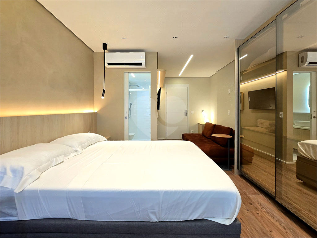 Metrô Vila Madalena Studio Novo Mobiliado Andar Alto SP