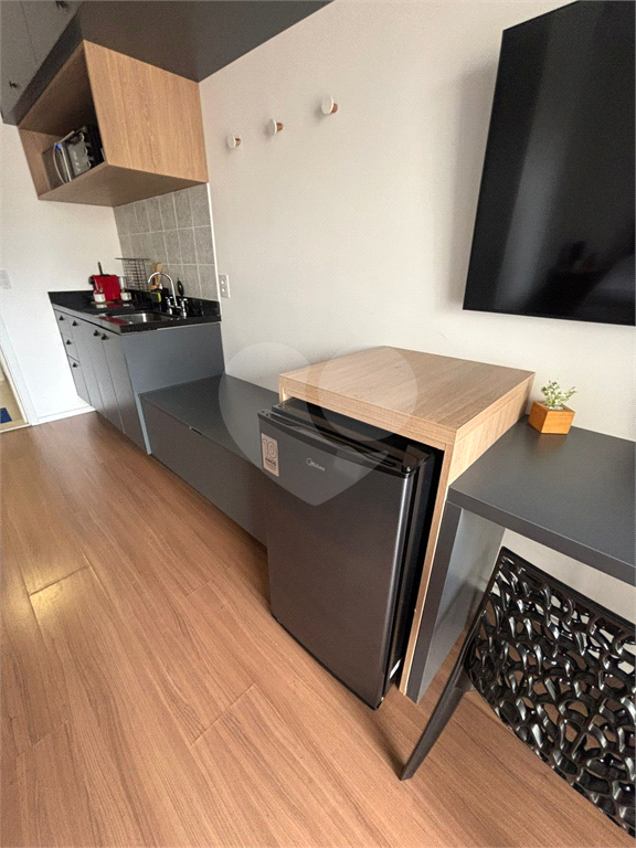 Studio mobiliado à venda a 300 metros da estação do metro Brooklin – Excelente localização