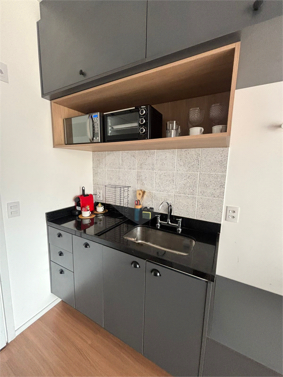 Studio mobiliado à venda a 300 metros da estação do metro Brooklin – Excelente localização