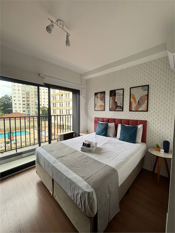 Studio mobiliado à venda a 300 metros da estação do metro Brooklin – Excelente localização