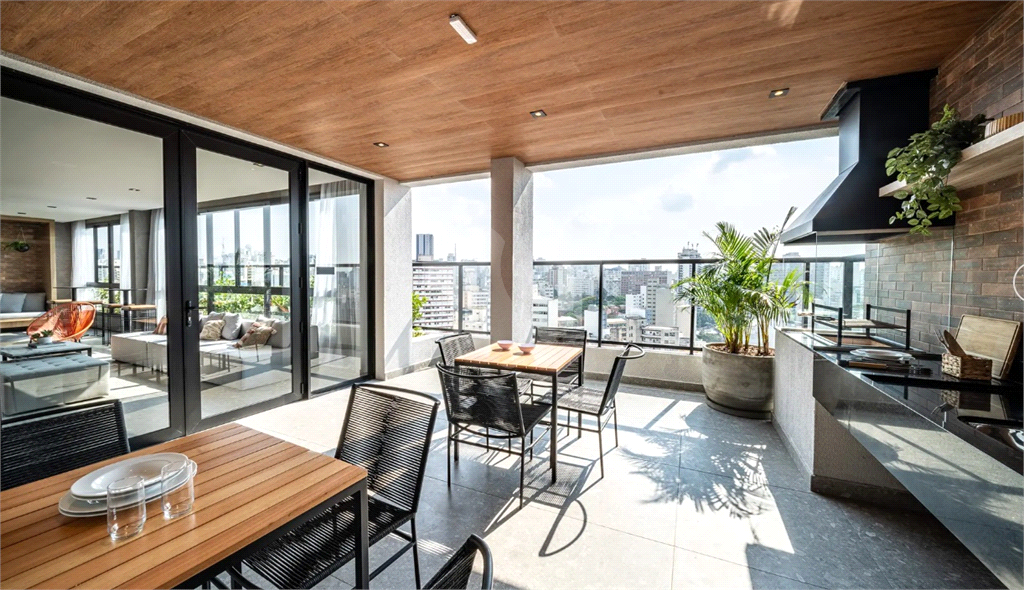 Conforto e Conveniência na Vila Buarque: Apartamento Mobiliado com Varanda e Lazer Completo