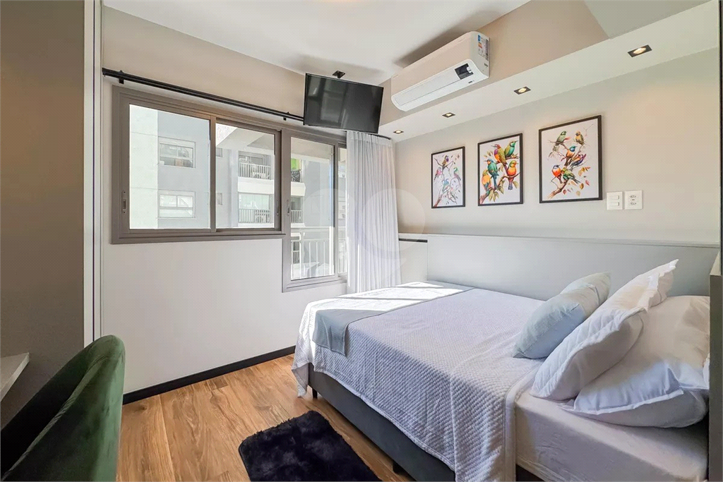 Studio Totalmente Equipado 21m² para Locação no Paraíso