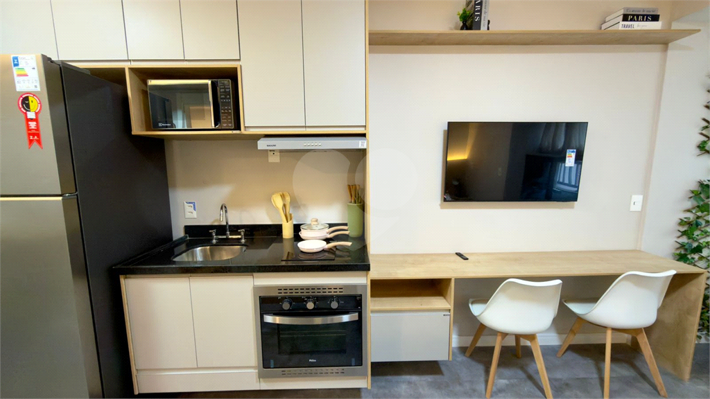 Studio novo e mobiliado com 28m² para locação na Vila Clementino, São Paulo