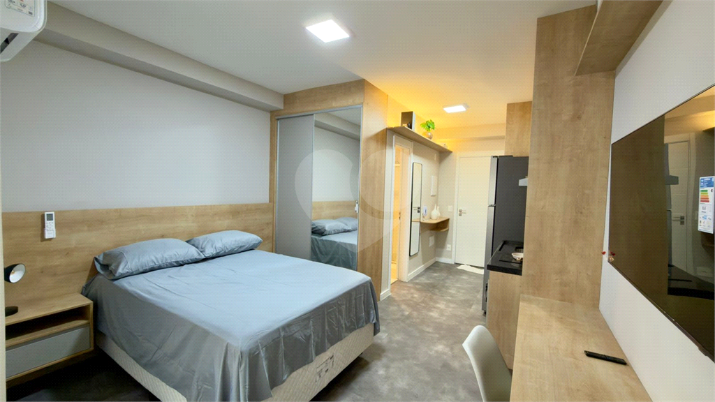 Studio novo e mobiliado com 28m² para locação na Vila Clementino, São Paulo