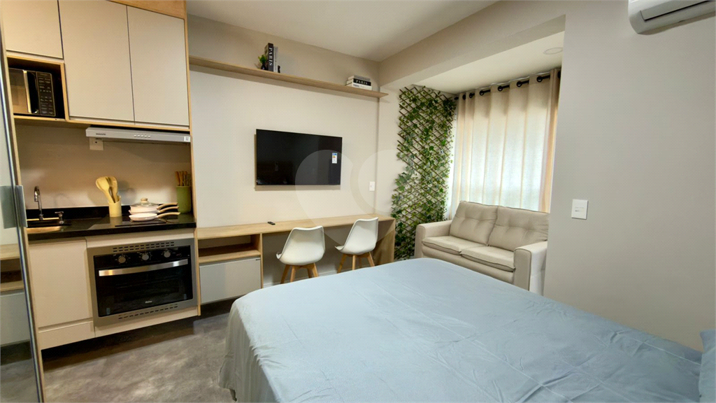 Studio novo e mobiliado com 28m² para locação na Vila Clementino, São Paulo