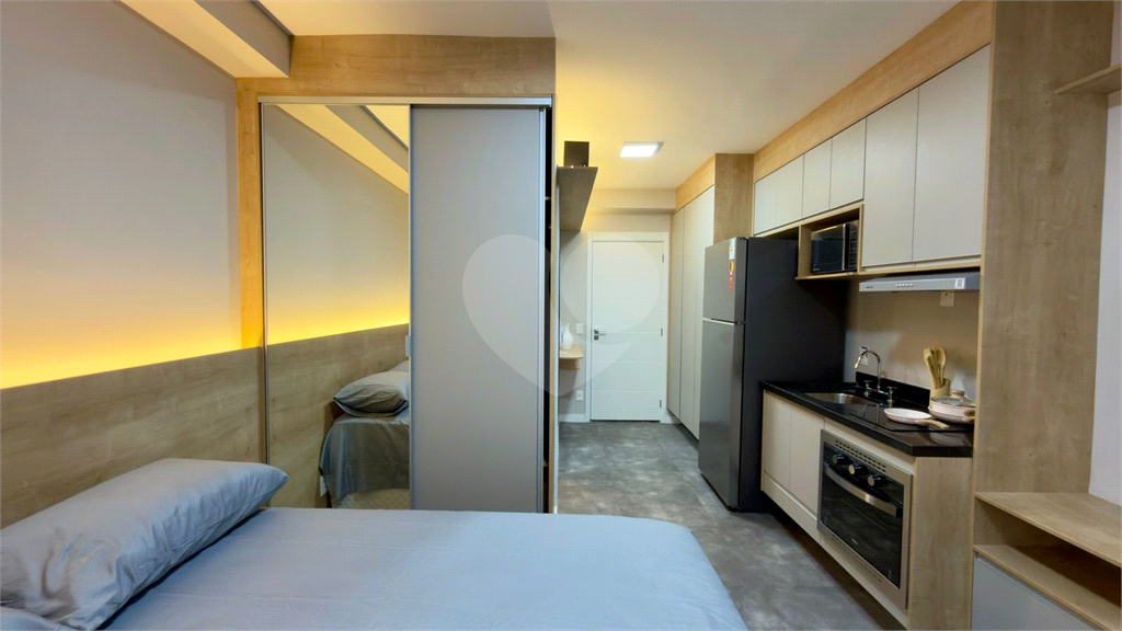Studio novo e mobiliado com 28m² para locação na Vila Clementino, São Paulo