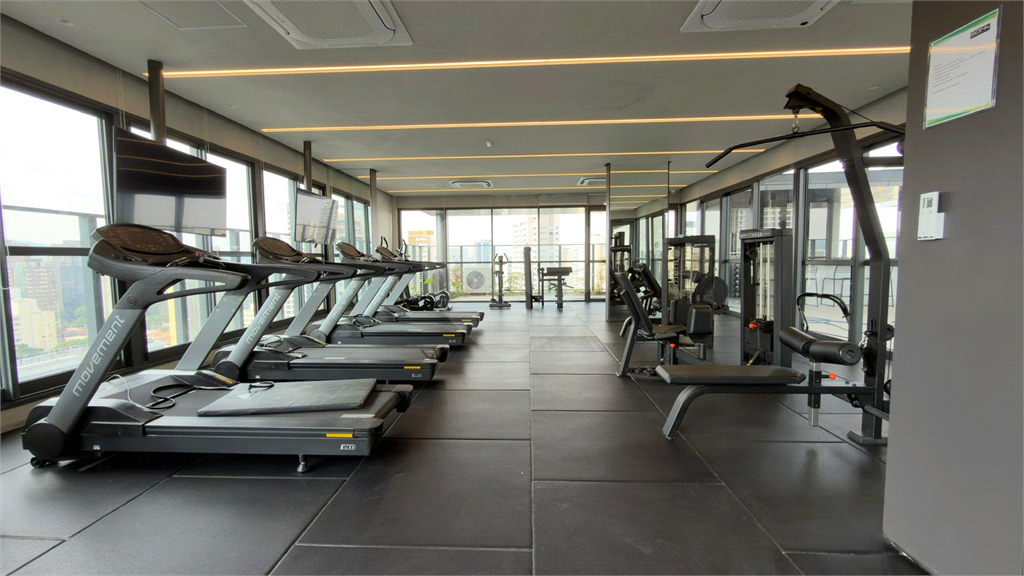 Studio novo e mobiliado com 25m² para locação em Perdizes, São Paulo