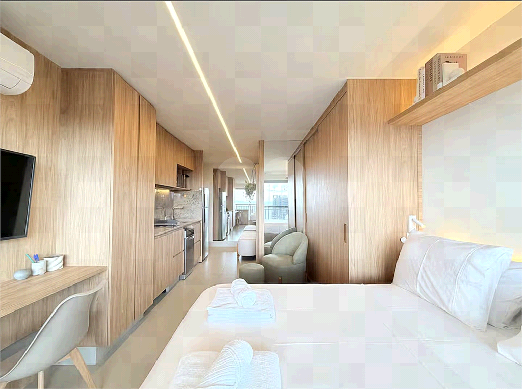 Studio Andar Alto Vista Livre Vila Madalena 26m²