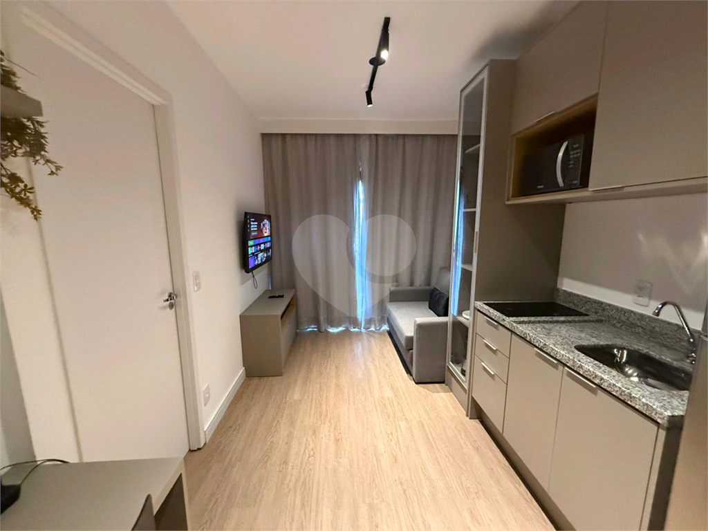 Studio HIS2 mobiliado 38m² na Liberdade, lazer completo, pronto para morar.