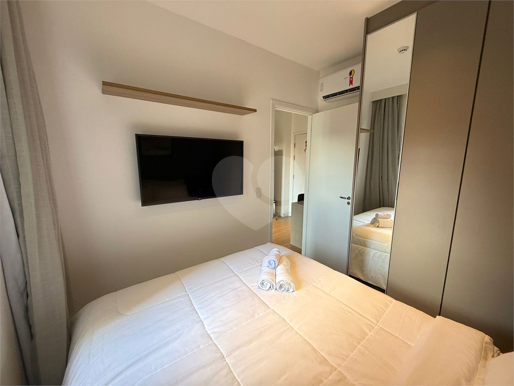 Studio HIS2 mobiliado 38m² na Liberdade, lazer completo, pronto para morar.