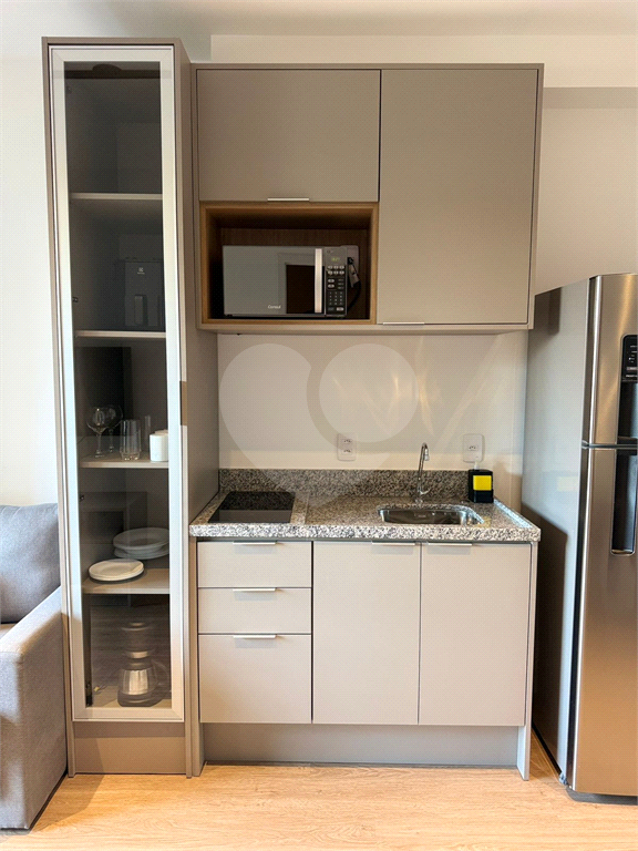 Studio HIS2 mobiliado 38m² na Liberdade, lazer completo, pronto para morar.