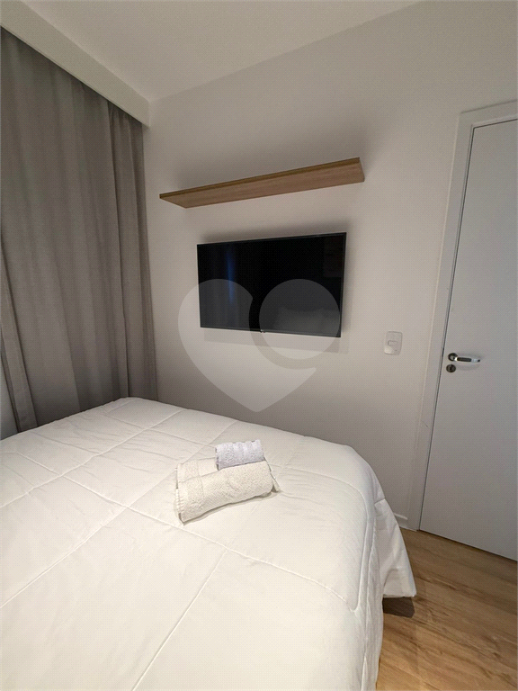 Studio HIS2 mobiliado 38m² na Liberdade, lazer completo, pronto para morar.