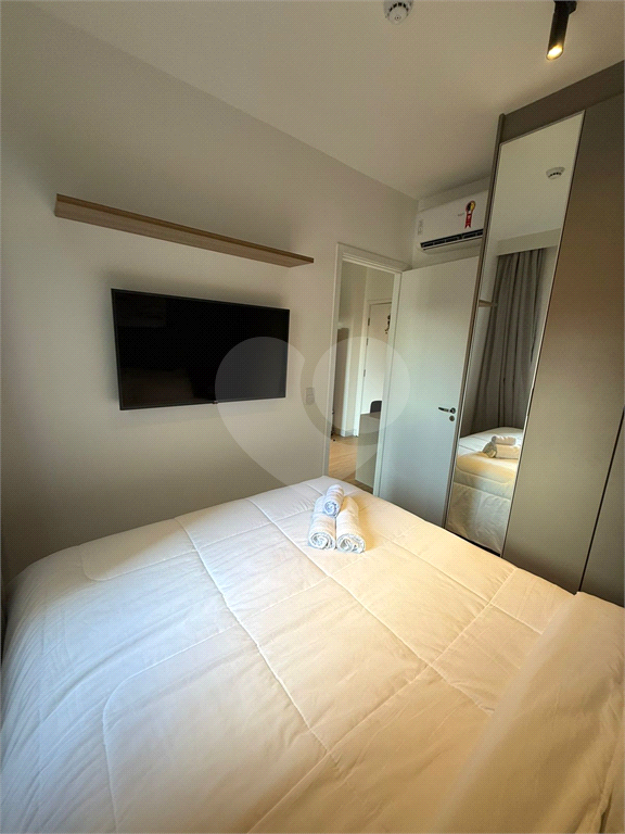 Studio HIS2 mobiliado 38m² na Liberdade, lazer completo, pronto para morar.