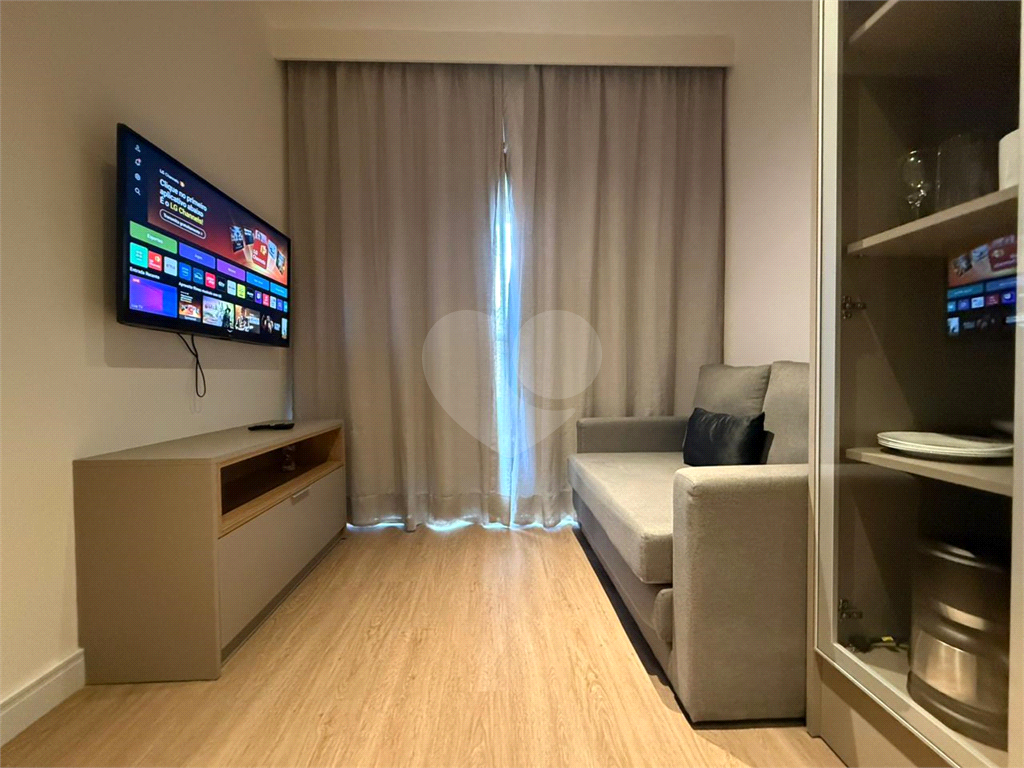 Studio HIS2 mobiliado 38m² na Liberdade, lazer completo, pronto para morar.