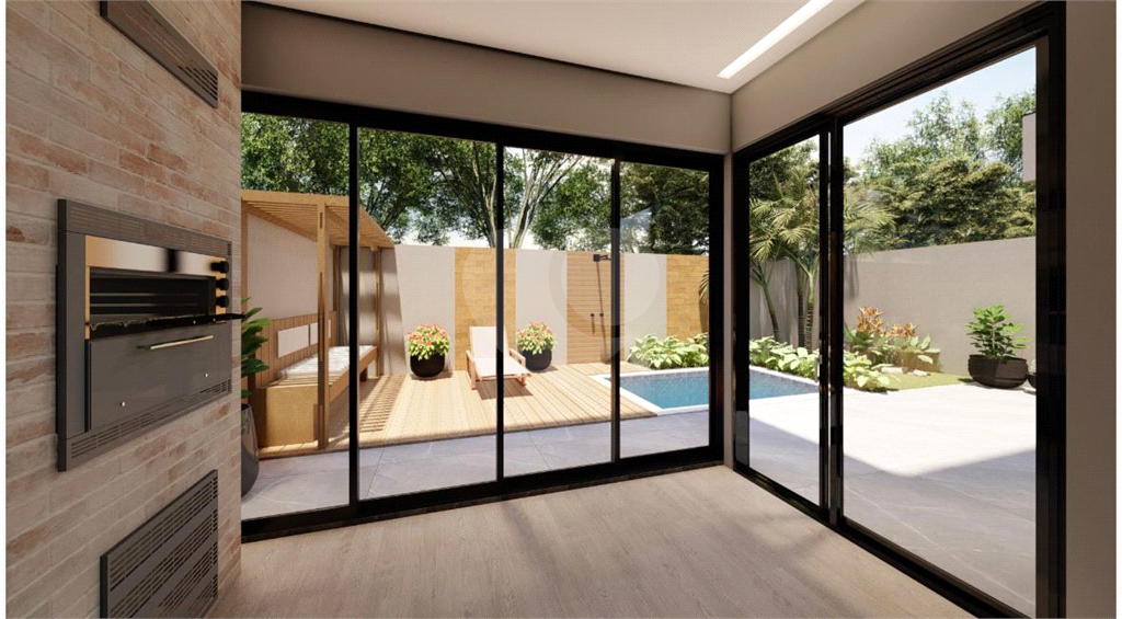 Casa em Condomínio Vila com 5 casas são 100 metros construída piscina individual