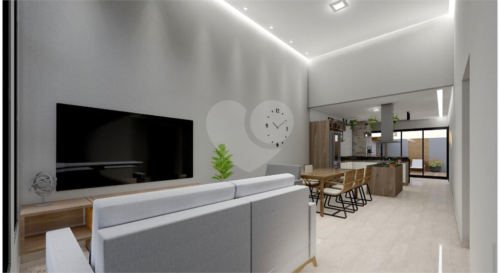 Casa em Condomínio Vila com 5 casas são 100 metros construída piscina individual