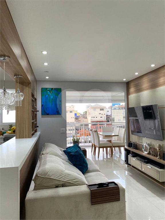 Apartamento varanda gourmet, próximo da Braz Leme, 2 dormitórios 1 suíte e 1 vaga 