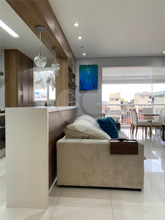 Apartamento varanda gourmet, próximo da Braz Leme, 2 dormitórios 1 suíte e 1 vaga 