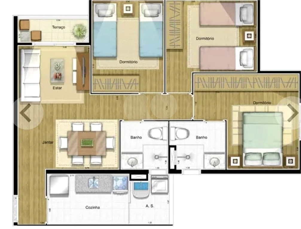 APARTAMENTO em VILA GUILHERME