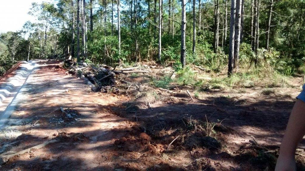 Terreno com represa particular.