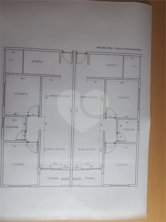 Apartamento 2 dormitórios e 1 vaga próximo a Santa Inês