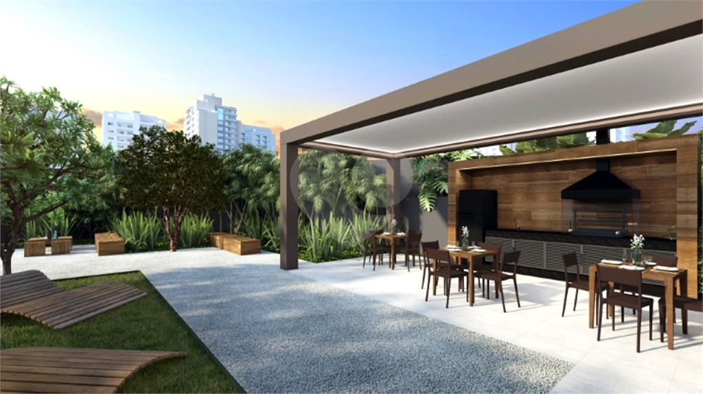 Studio no bairro da Liberdade. 26 metros quadrados. Moderno. Com 1 suíte, Sala com sacada