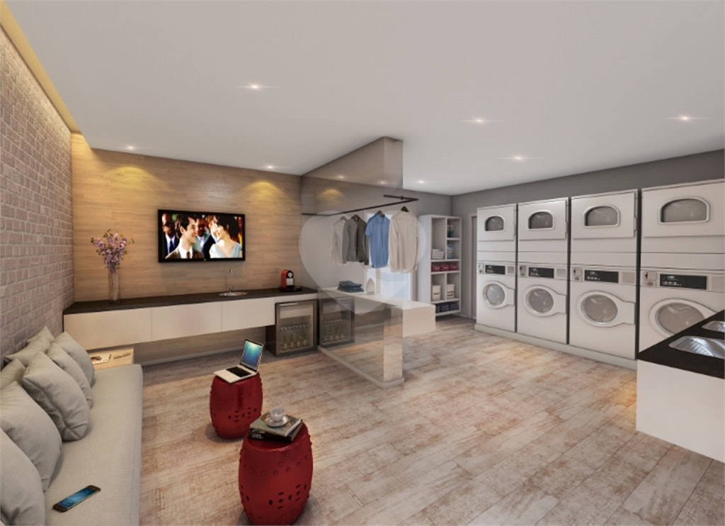 Studio no bairro da Liberdade. 26 metros quadrados. Moderno. Com 1 suíte, Sala com sacada