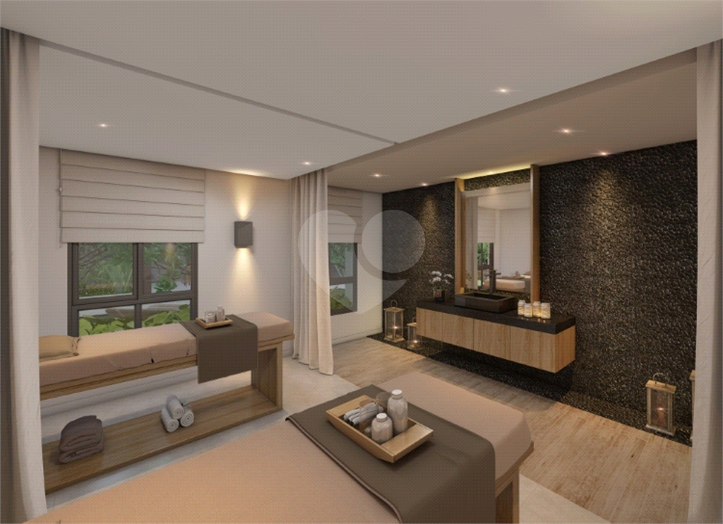 Studio no bairro da Liberdade. 26 metros quadrados. Moderno. Com 1 suíte, Sala com sacada