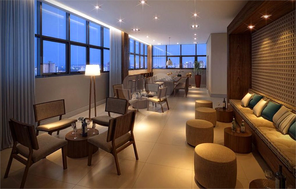 Studio alto padrão na Ponta da Praia - andar alto, varanda, mobiliado e decorado