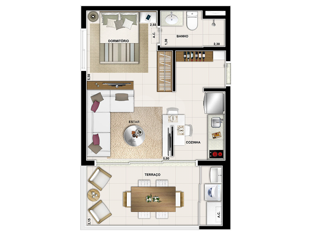 APARTAMENTO em CAMPO BELO