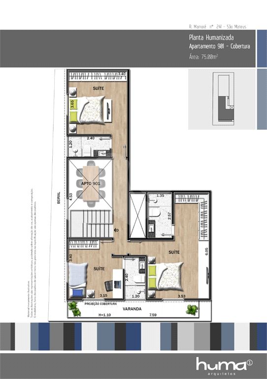 Cobertura à venda em São Mateus, Juiz de Fora - MG - Foto 11