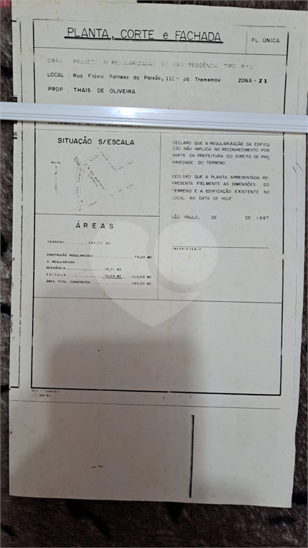 Casa térrea isolada  Tremembe-