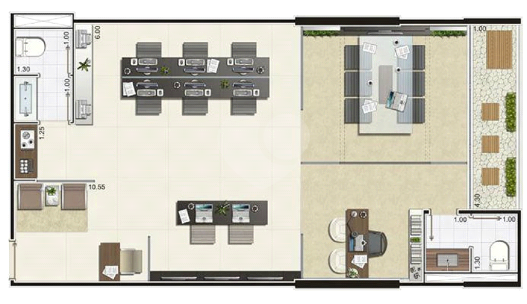 Salas Comercial ALPHAVILLE