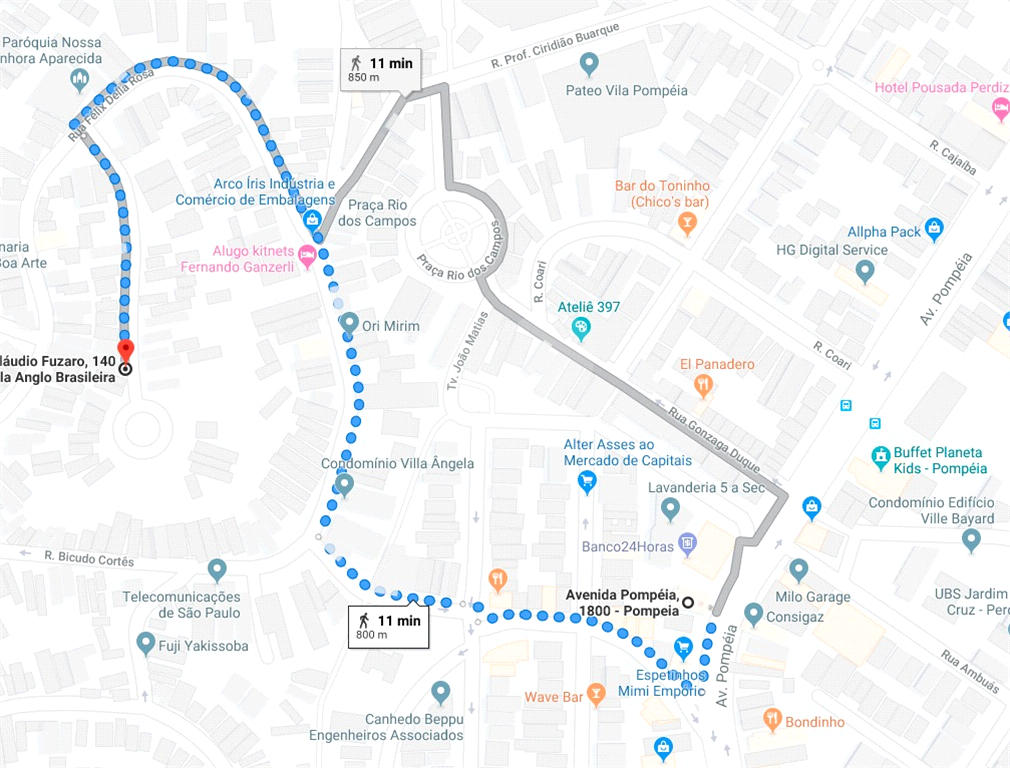Terreno plano na região da Pompéia com 250 m², próximo ao Metrô, Shopping Bourbon, Sesc Pompéia.    