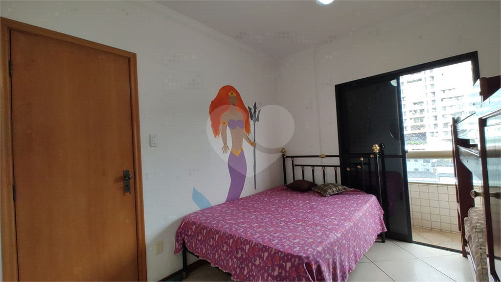 Apartamento sacada gourmet no Forte, praia grande