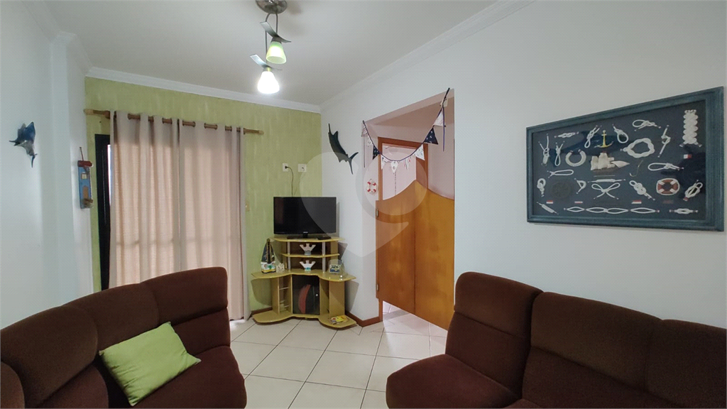 Apartamento sacada gourmet no Forte, praia grande