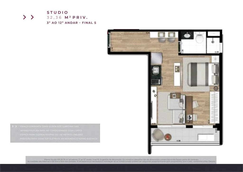 APARTAMENTO TIPO STUDIO COM 1 DORMITÓRIO À VENDA EM MOEMA