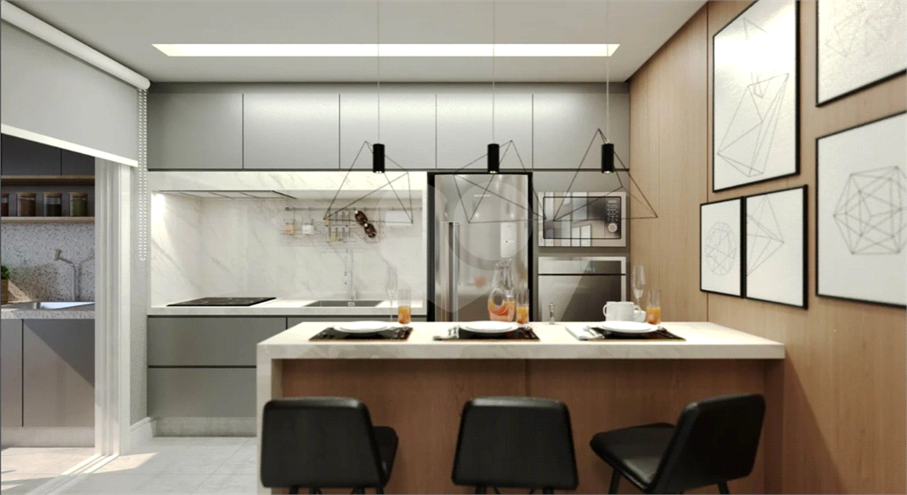 Apartamento à venda com 1 quarto, 43m² - Foto 3