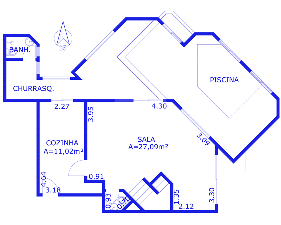 APARTAMENTO em BROOKLIN