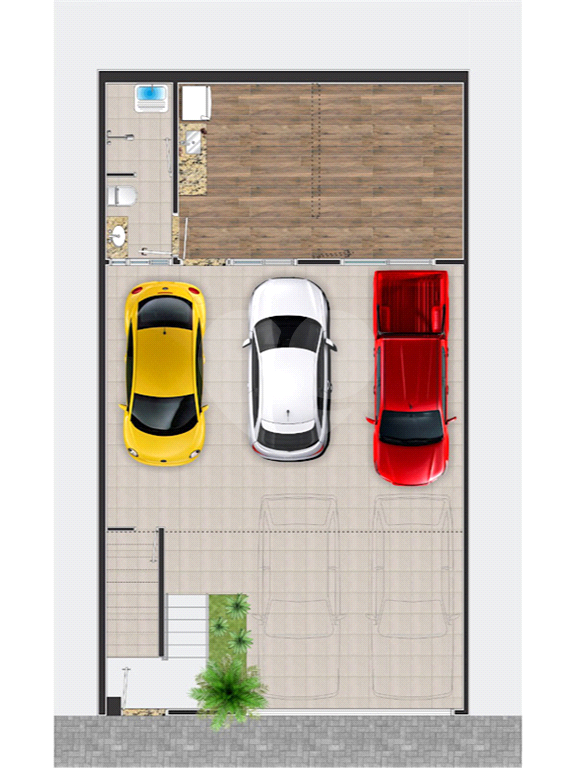 Sobrado Duplex - Estilo Condomínio - prox. Vila Augusta - 3 Suítes -05 Vagas Auto.