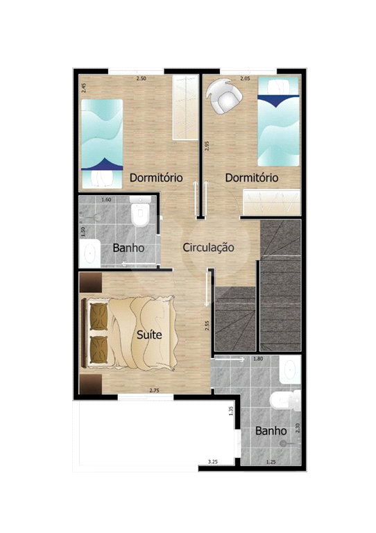 Sobrado novo com cobertura - excelente localização e segurança