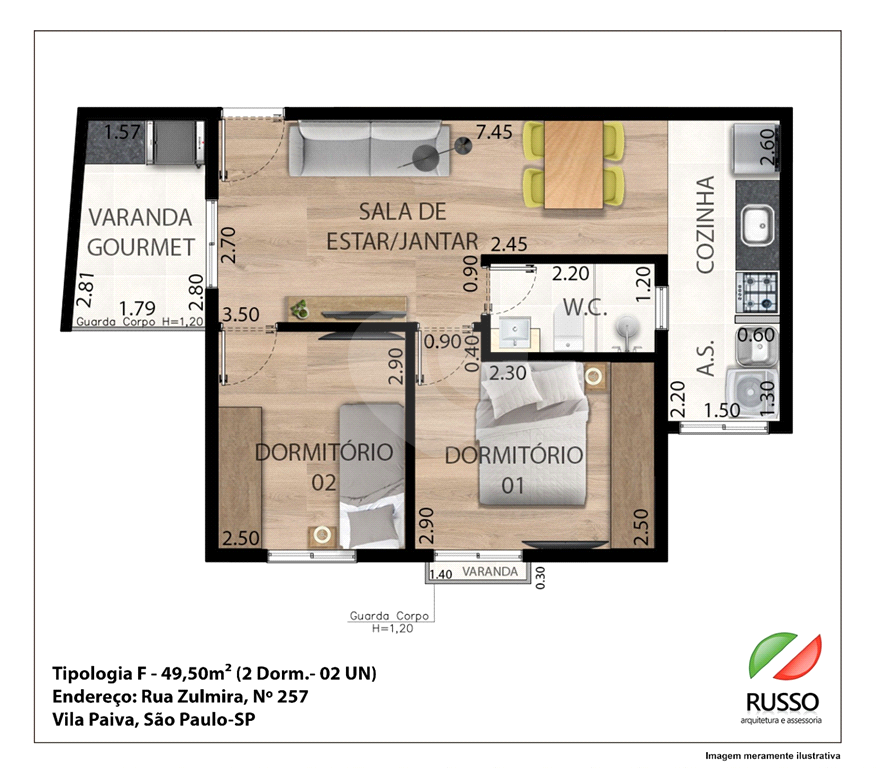 Apartamento aconchegante e completo em localização excelente na Zona Norte/SP