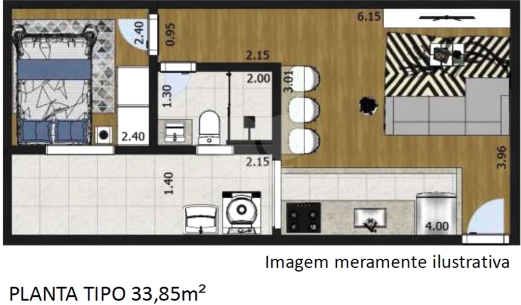 Apartamento em Santana