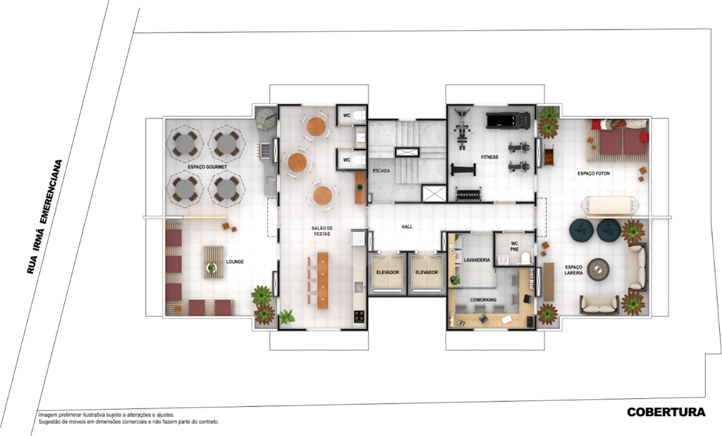Studios de 25 a 27 m2 - Jaçanã