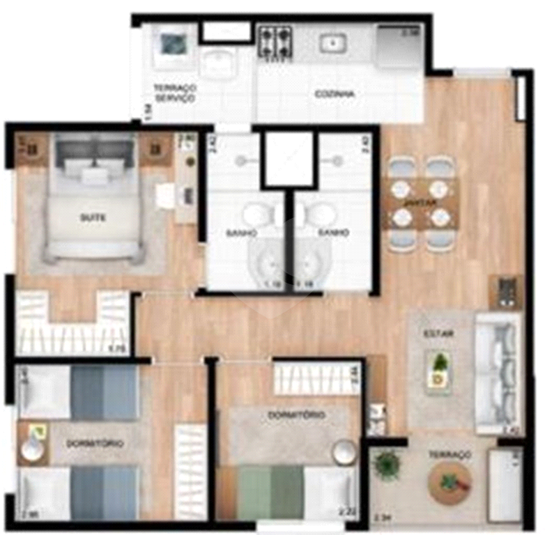 APARTAMENTO em VILA GUILHERME