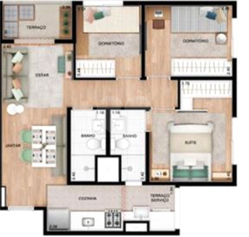 APARTAMENTO em VILA GUILHERME