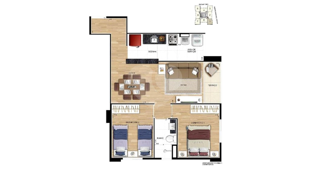 APARTAMENTO em PENHA