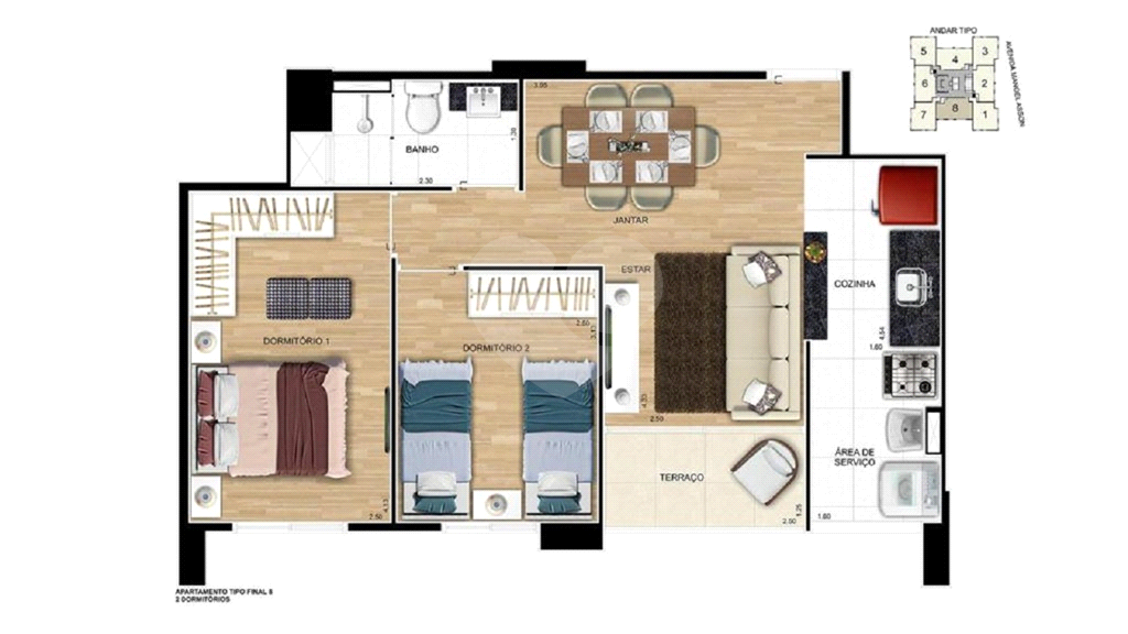 APARTAMENTO em PENHA